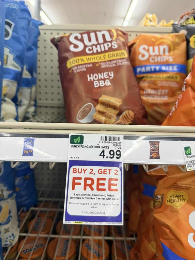 doritos, lays and sunchips kroger shelf image (1)