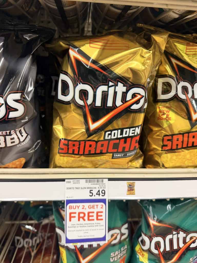 doritos, lays and sunchips kroger shelf image (1)