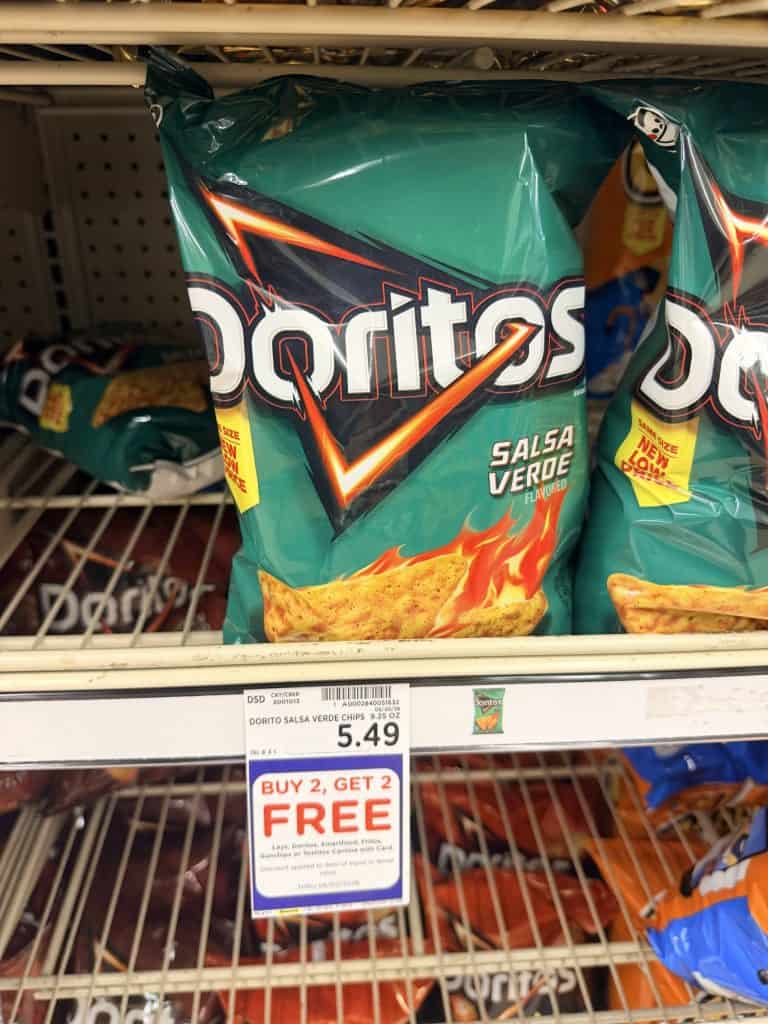 doritos, lays and sunchips kroger shelf image (1)