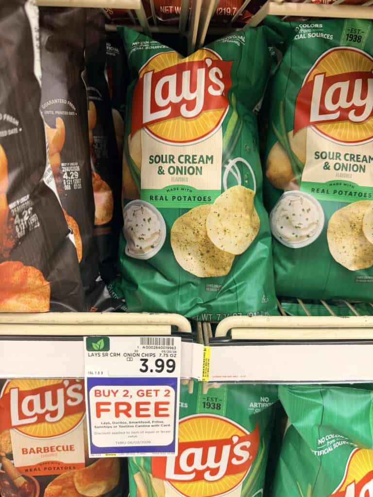 doritos, lays and sunchips kroger shelf image (1)