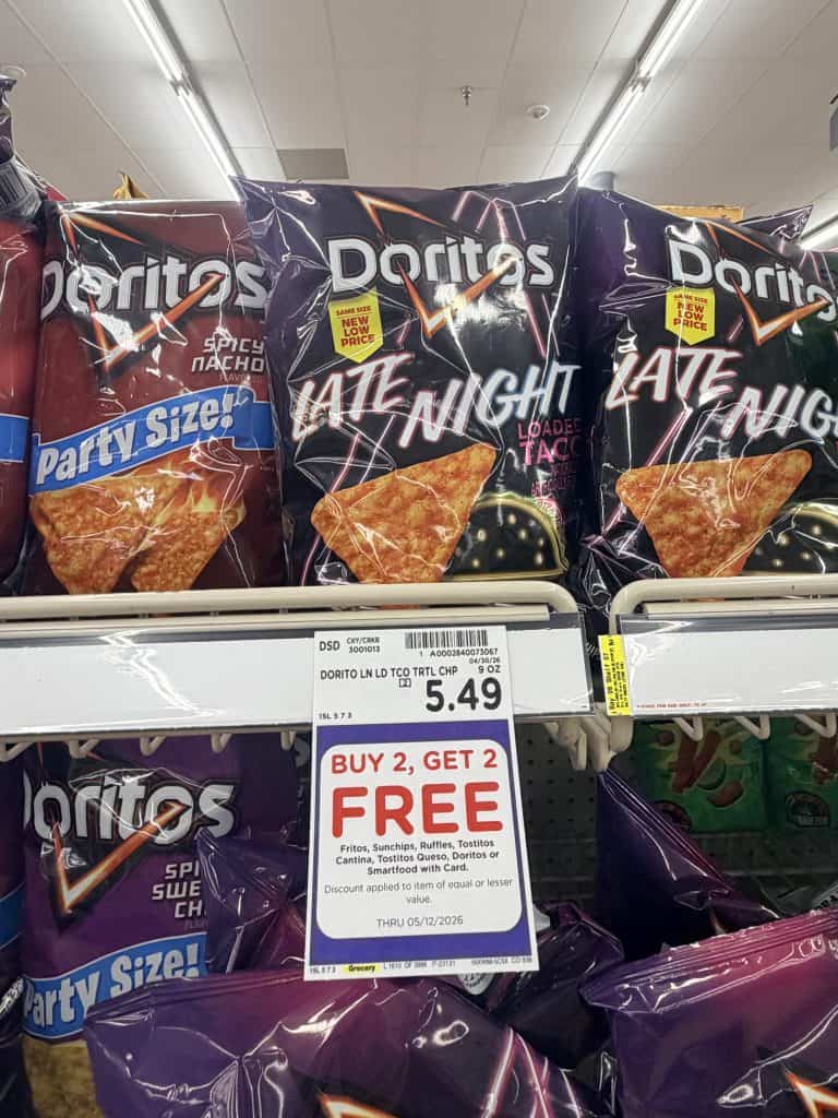 doritos, ruffles kroger shelf image (1)