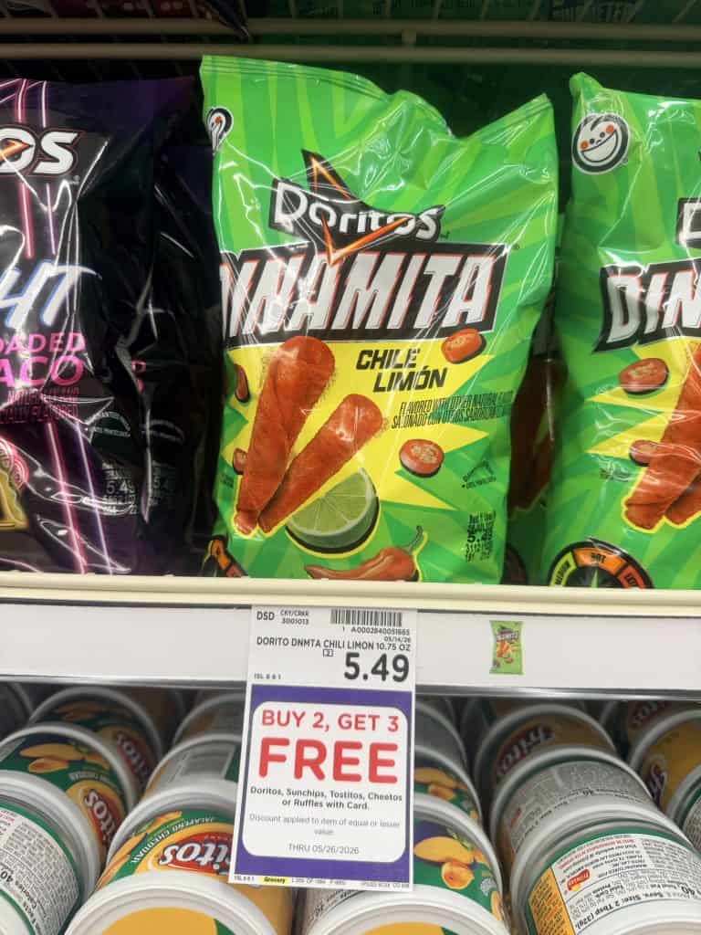 doritos, tostitos and sunchips kroger shelf image (1)