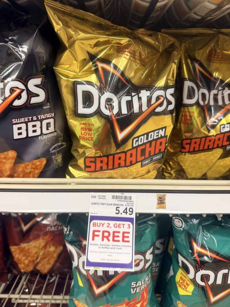doritos, tostitos and sunchips kroger shelf image (1)