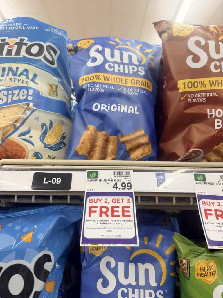 doritos, tostitos and sunchips kroger shelf image (1)
