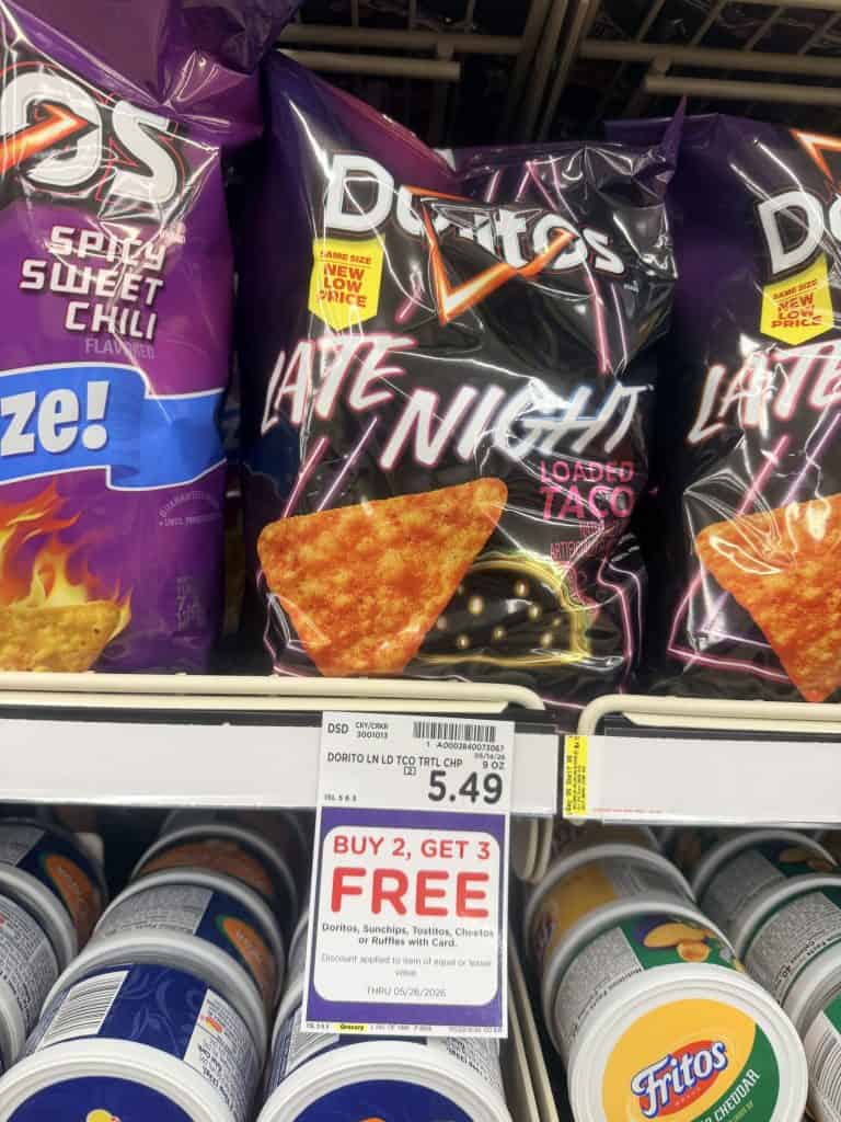 doritos, tostitos and sunchips kroger shelf image (1)
