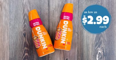 dunkin' cold foam kroger krazy