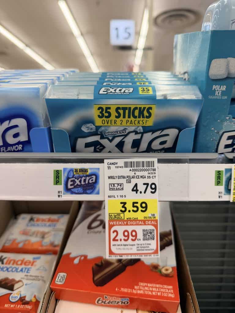 extra gum kroger shelf image (1)