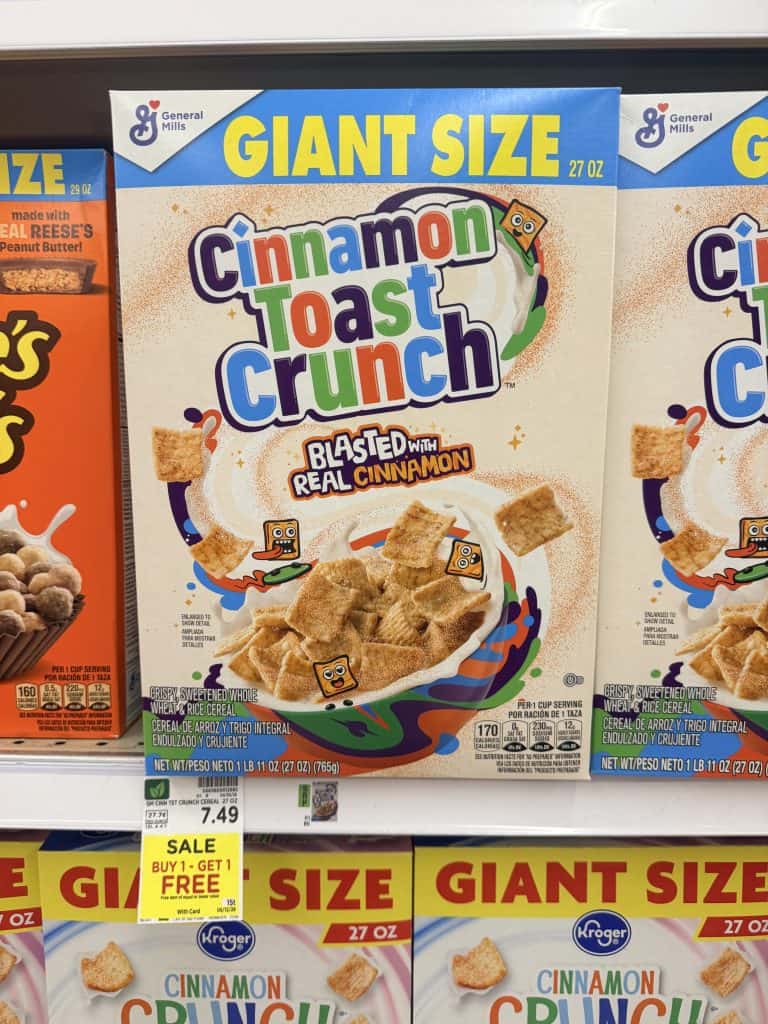 general mills giant size cereal kroger shelf image (1)