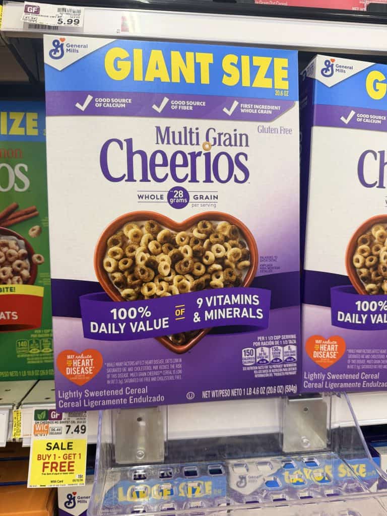 general mills giant size cereal kroger shelf image (4)