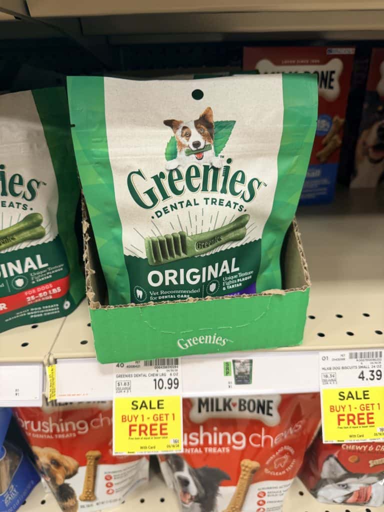greenies kroger shelf image (3)