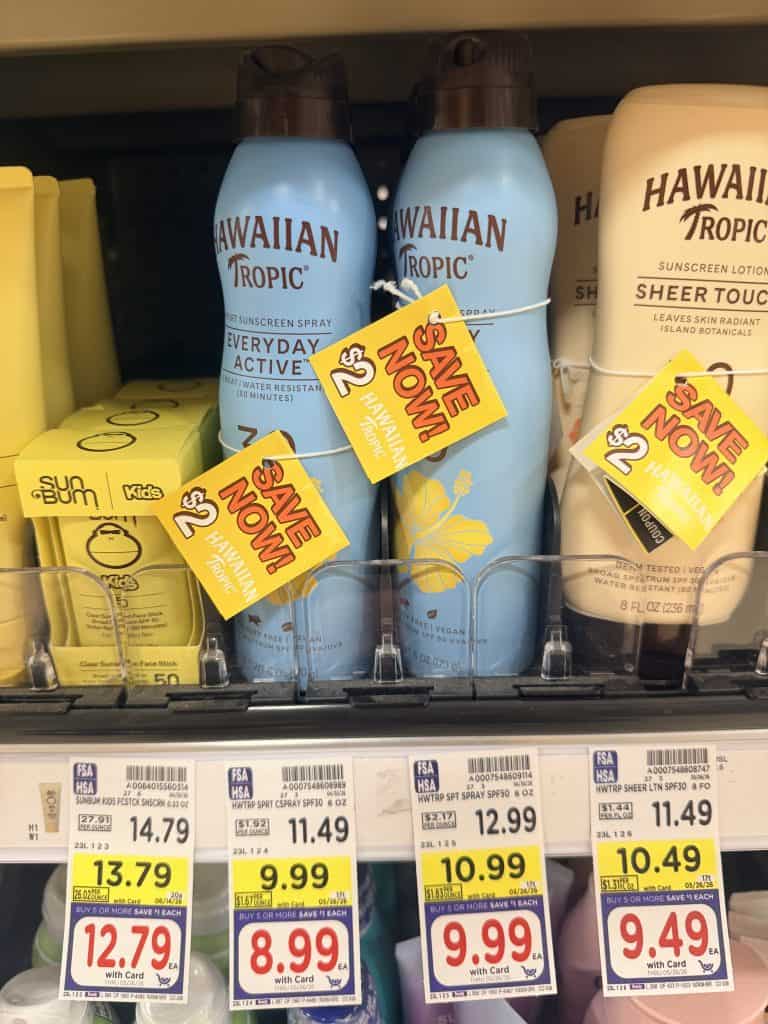 hawaiian tropic kroger shelf image (1)