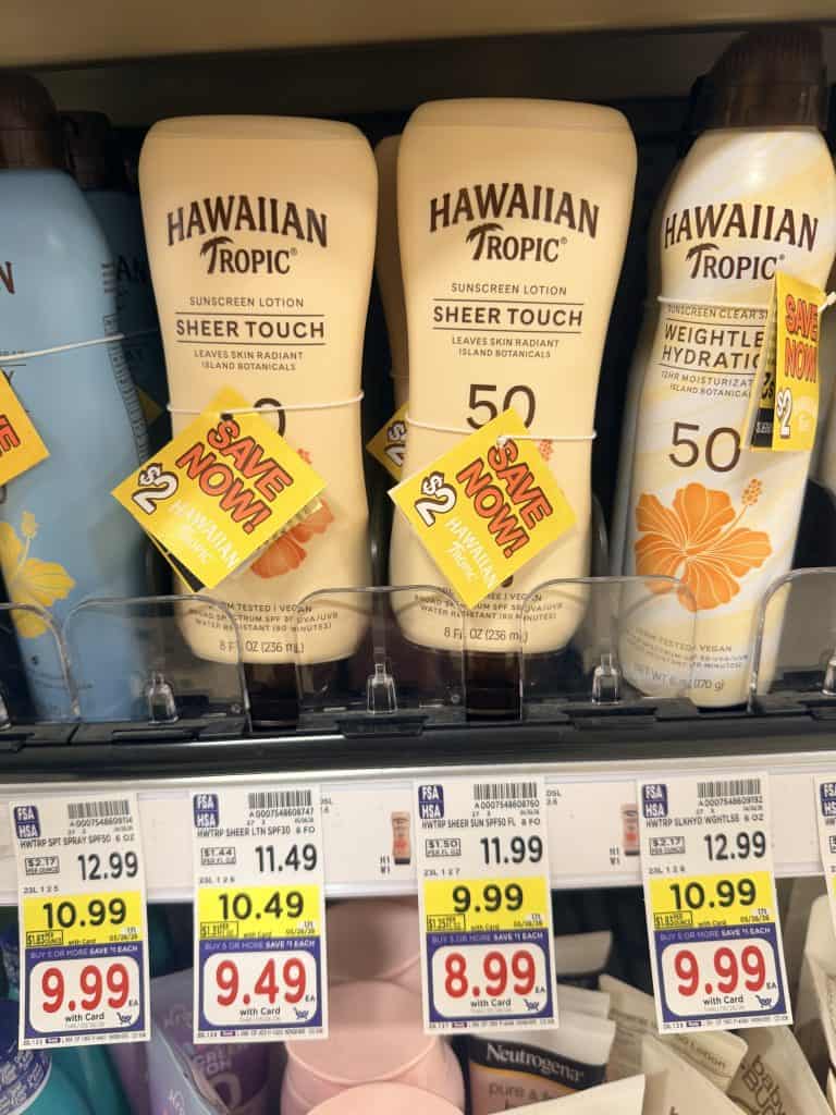 hawaiian tropic kroger shelf image (1)