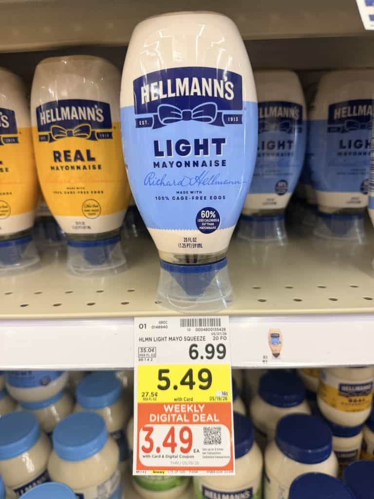 hellmann's mayo kroger shelf image (4)