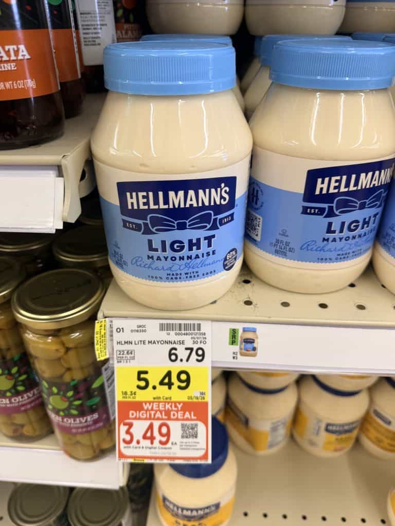 hellmann's mayo kroger shelf image (4)