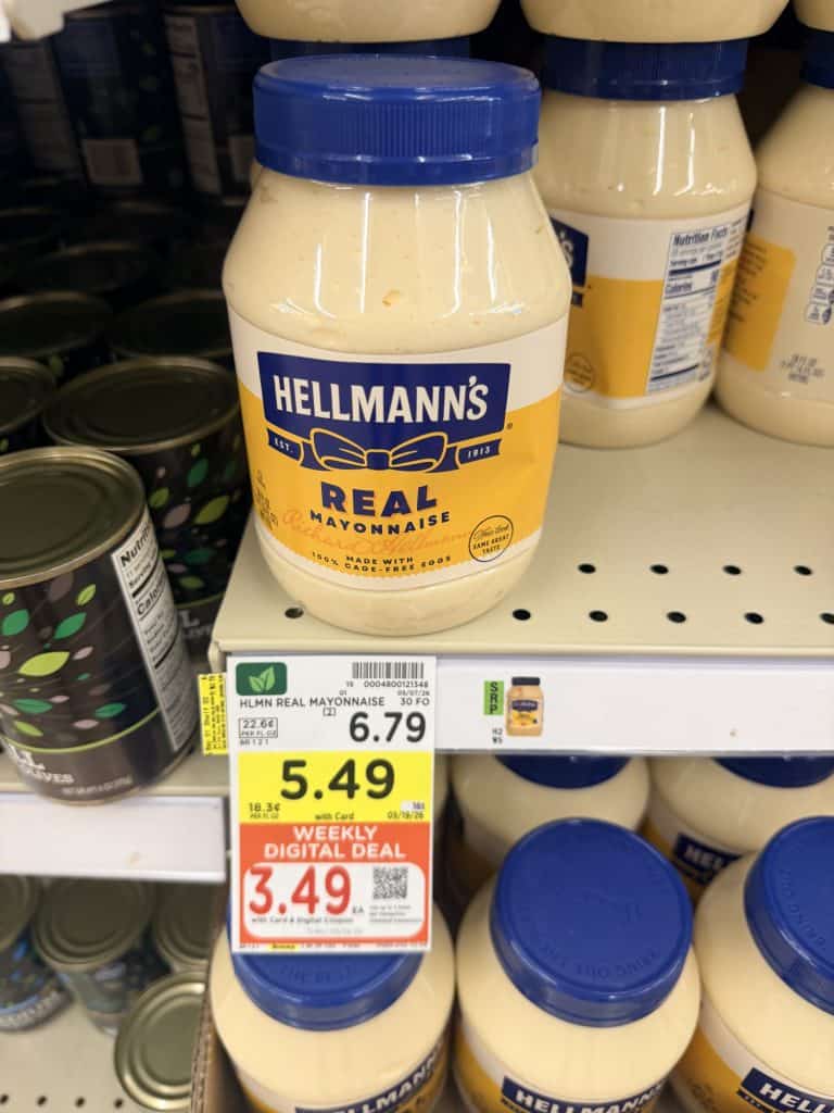 hellmann's mayo kroger shelf image (4)