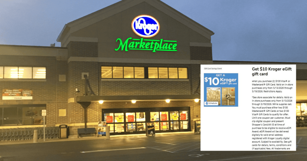 kroger egift card visa mastercard gift cards