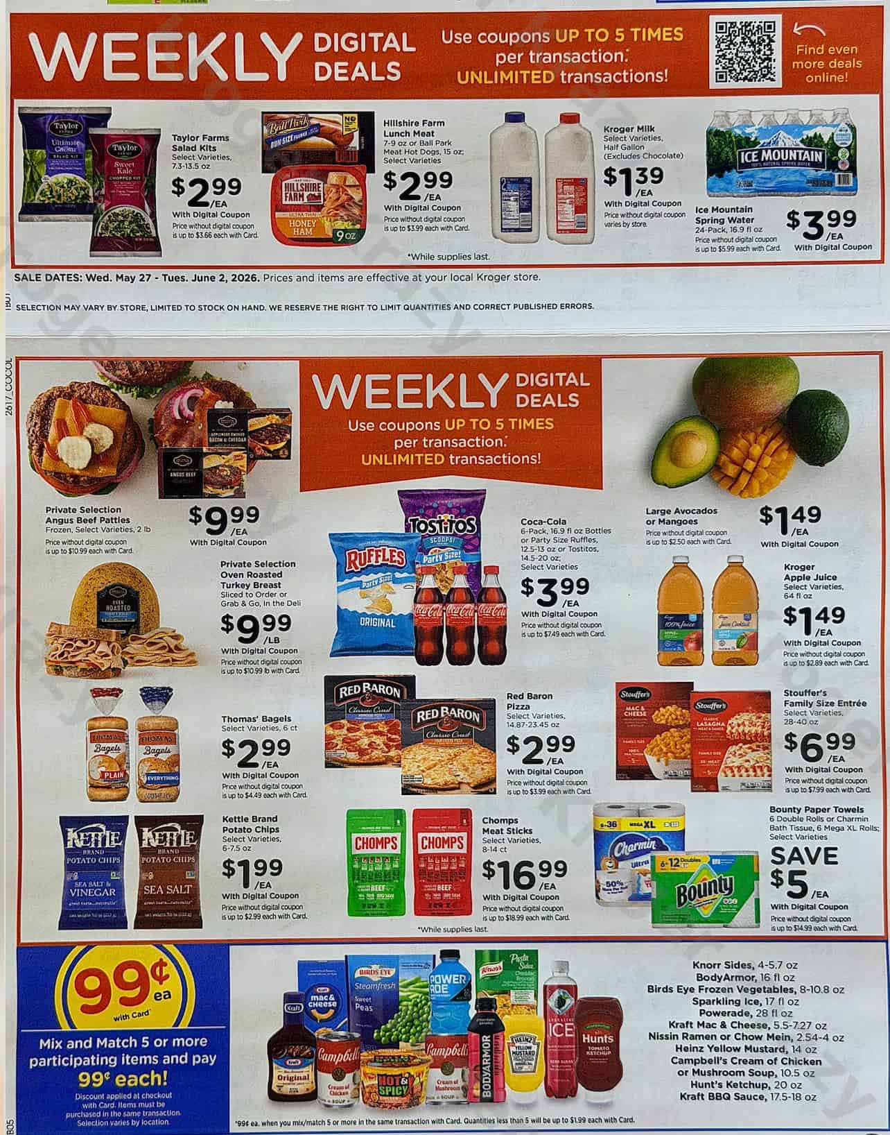 Kroger Weekly Ad May 27 - June 2, 2026 Page 2