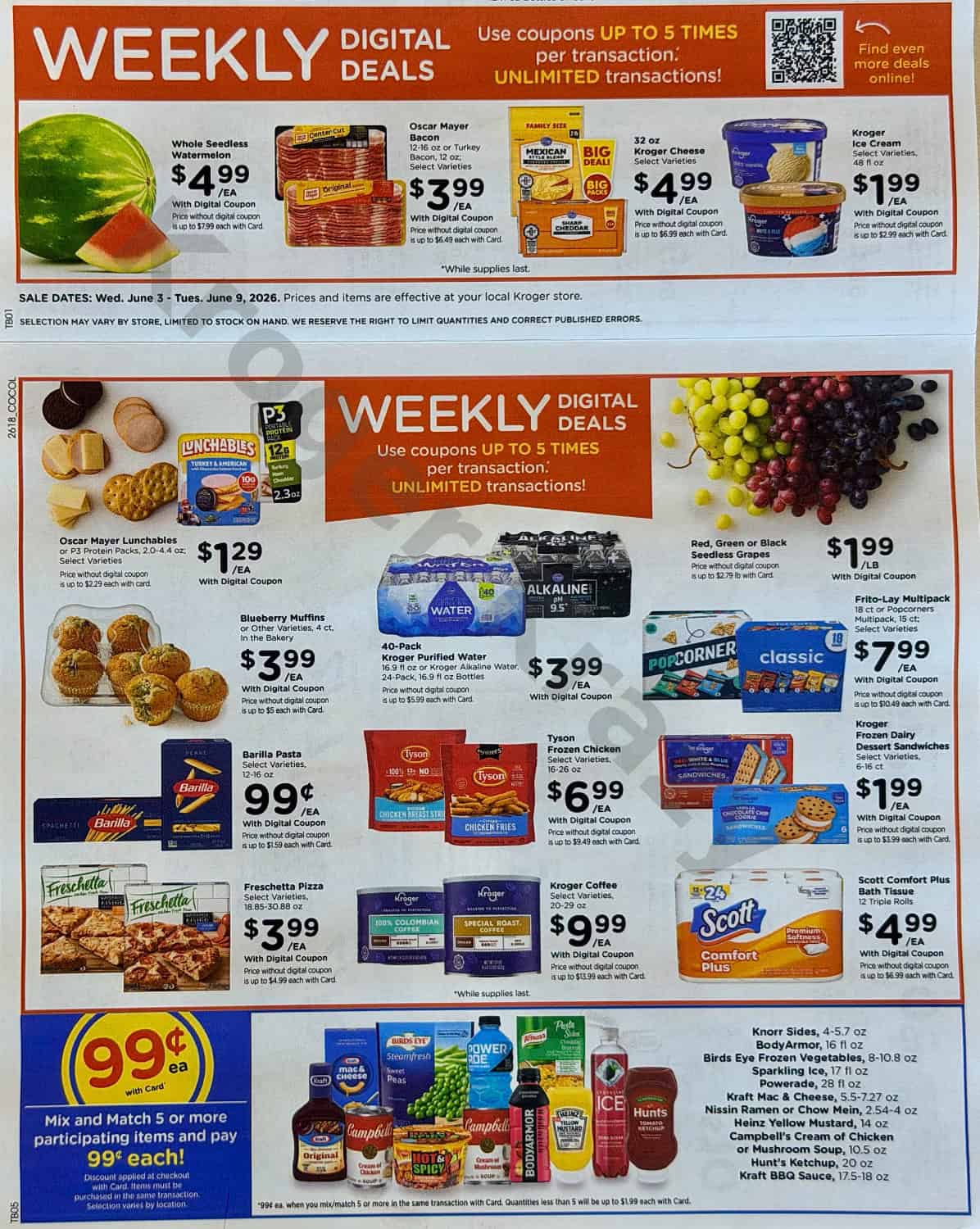 Kroger Weekly Ad Preview 6/3-6/9 Page 2