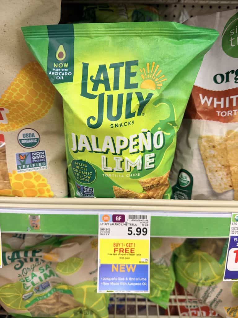 late july tortilla chips kroger shelf image (3)
