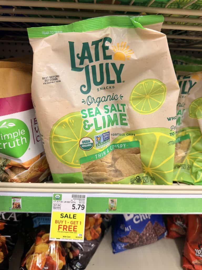 late july tortilla chips kroger shelf image (3)