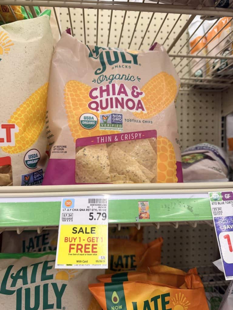 late july tortilla chips kroger shelf image (3)