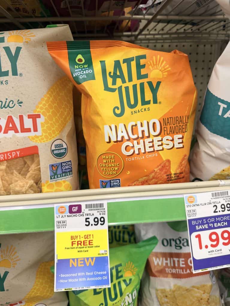 late july tortilla chips kroger shelf image (3)