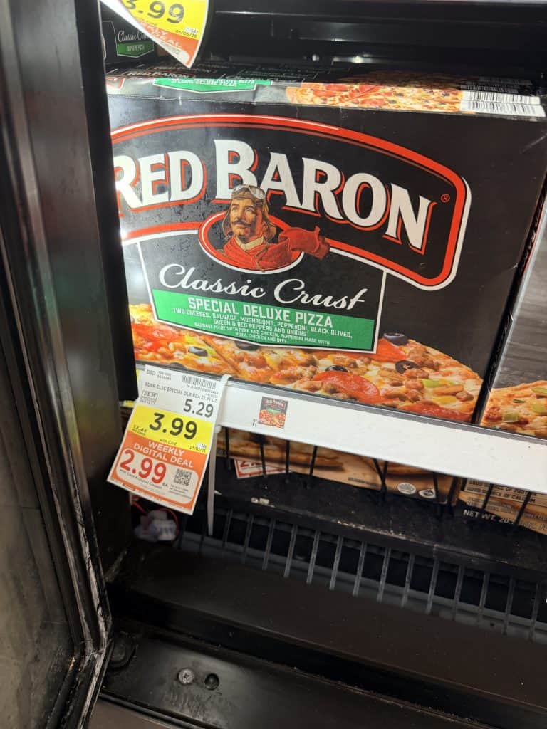 red baron pizza kroger shelf image (1)