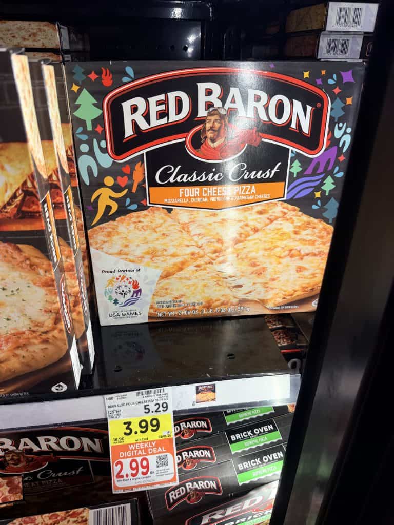 red baron pizza kroger shelf image (1)