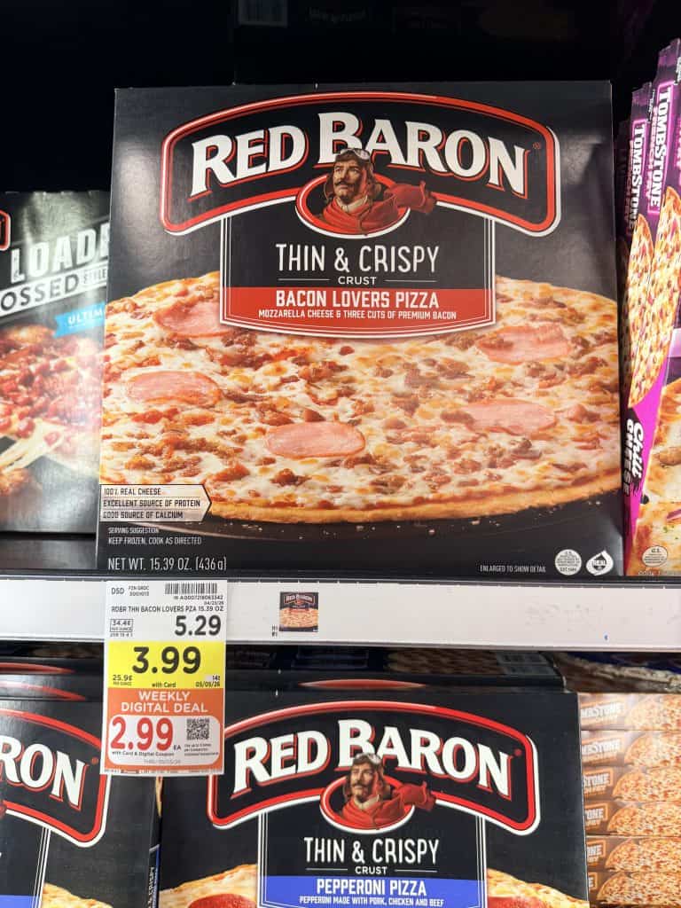 red baron pizza kroger shelf image (1)