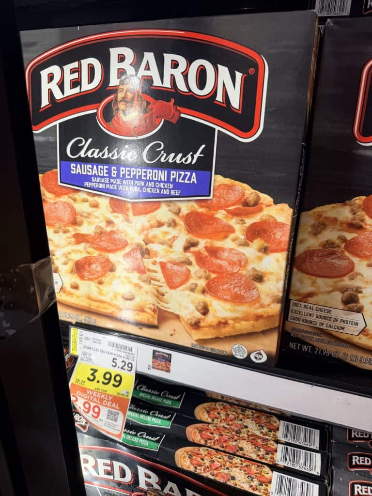 red baron pizza kroger shelf image (1)