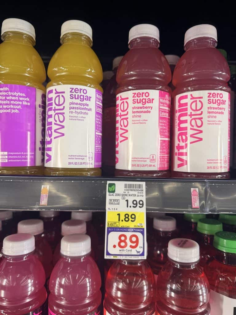 vitamin water kroger shelf image (1)