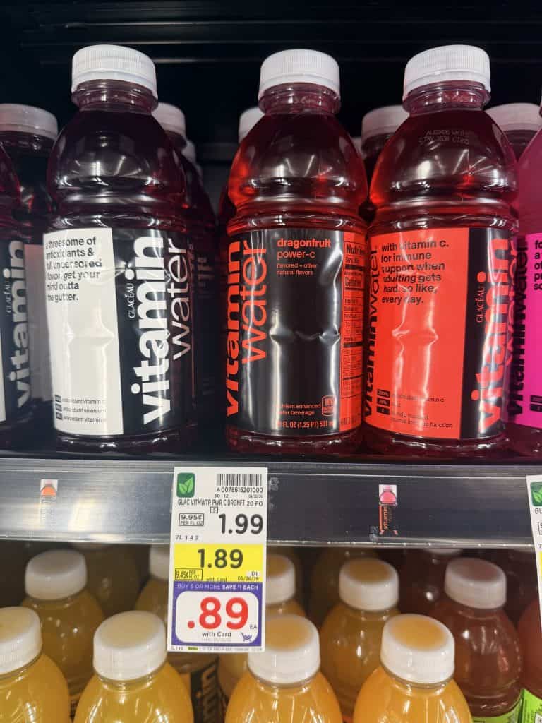 vitamin water kroger shelf image (1)