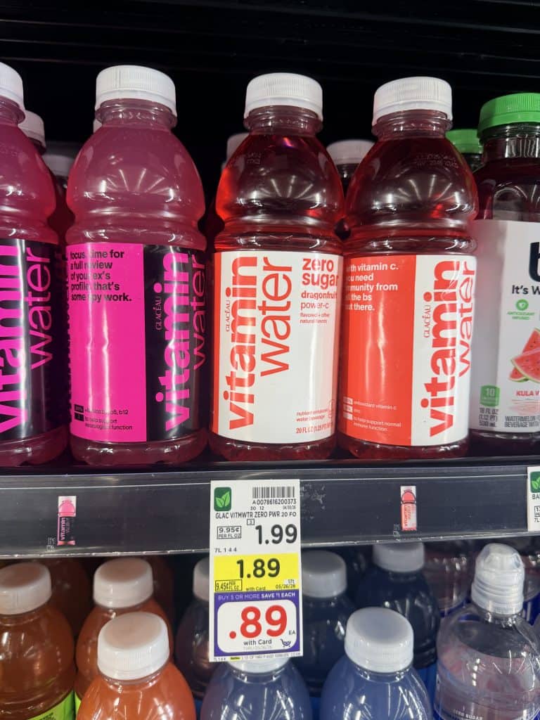 vitamin water kroger shelf image (1)