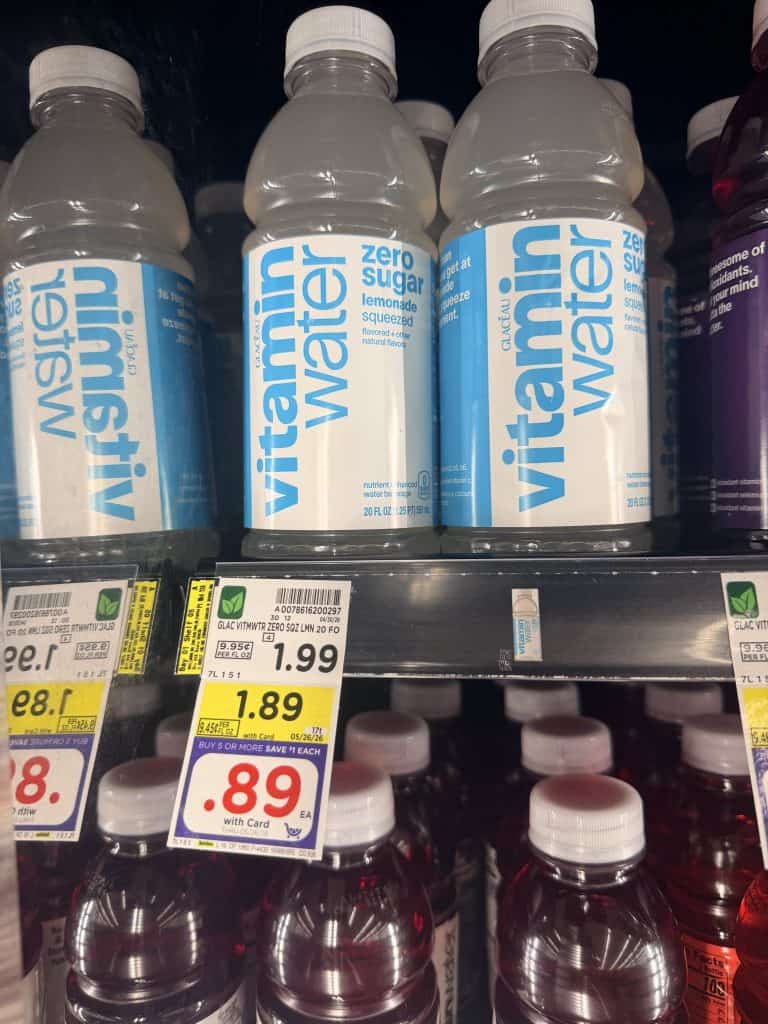 vitamin water kroger shelf image (1)
