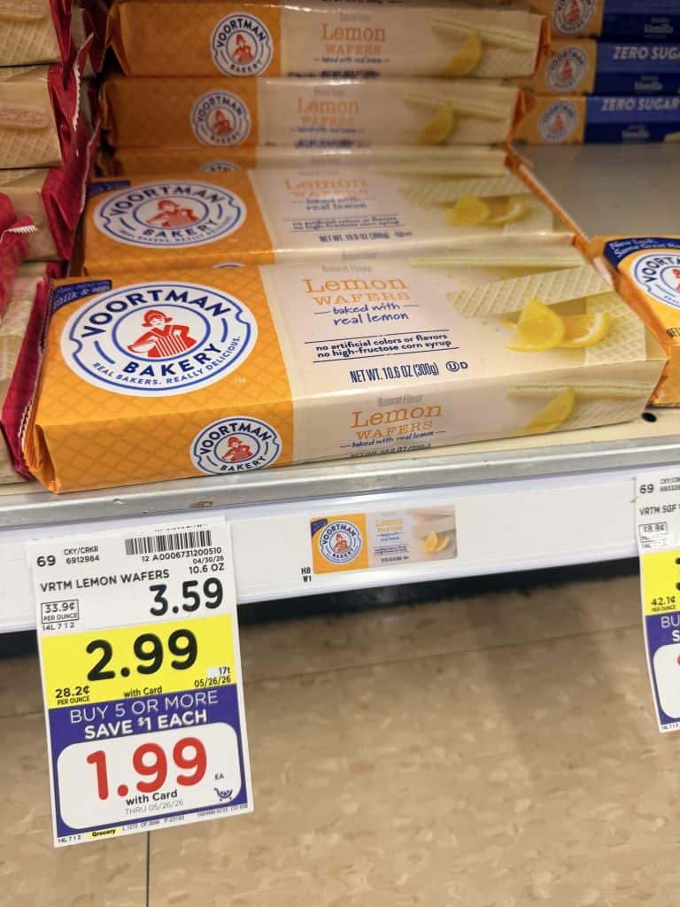 voortman's cookies kroger shelf image (1)
