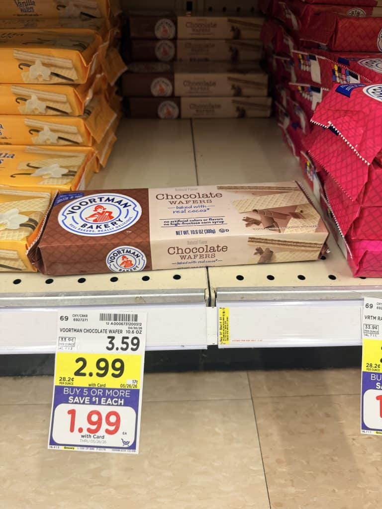 voortman's cookies kroger shelf image (1)