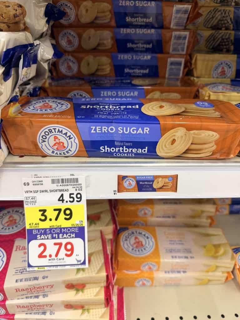 voortman's cookies kroger shelf image (1)