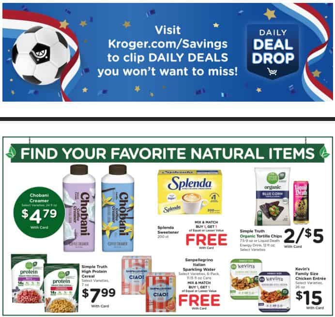 Kroger Ad Preview July 1 - July 7 2026