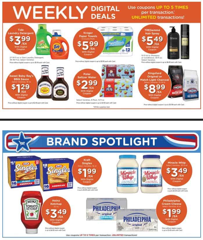 Kroger Ad Preview July 1 - July 7 2026