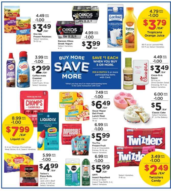 Kroger Ad Preview July 1 - July 7 2026