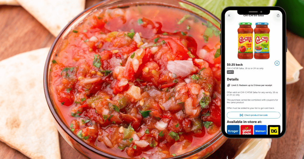 Chi-Chi's Salsa Ibotta Rebate Kroger