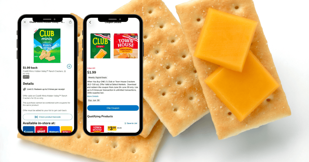 Club Crackers Hidden Valley Ranch Kroger