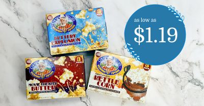 Cousin Willie's Microwave Popcorn Kroger Krazy