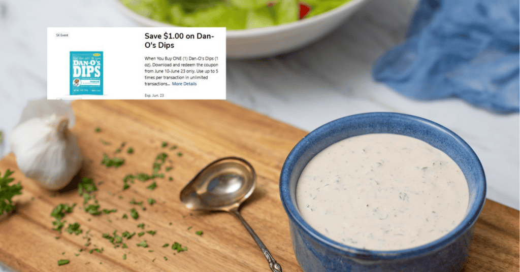 Dan-O's Dressings Kroger Digital Coupon