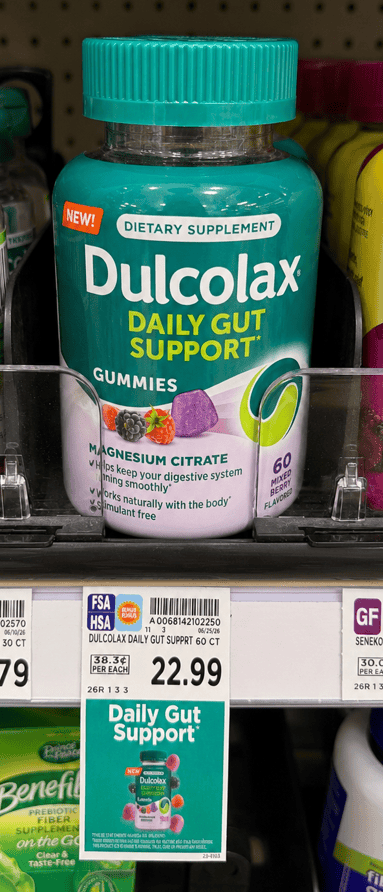 Dulcolax Kroger Shelf Image