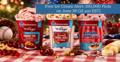 Free Kroger Pint Ice Cream Kroger Krazy