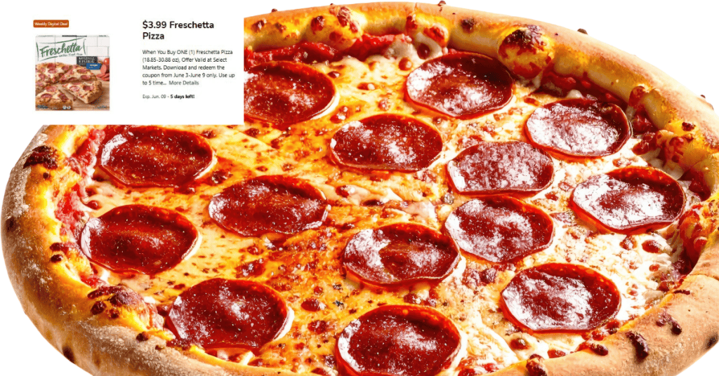Freshetta Pizza Kroger Digital Coupon