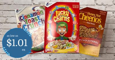 General Mills Cereal Kroger Krazy