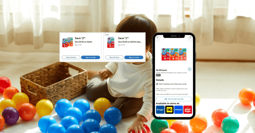 Gerber Get Ems Kroger Digital Coupons