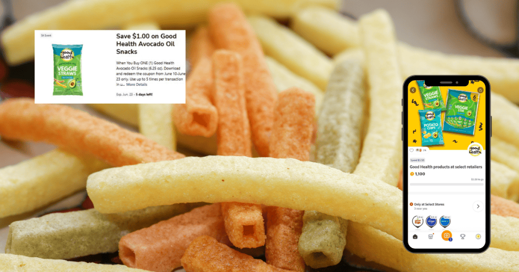 Good Health Veggie Snacks Rebates and Kroger Digital Coupon